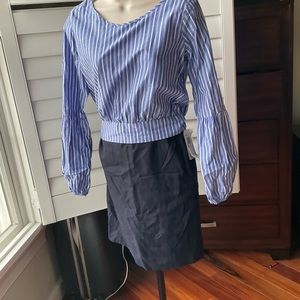 skirt and top business casual outfit size small(2-4) juniors/ woman. Skirt- NWT
